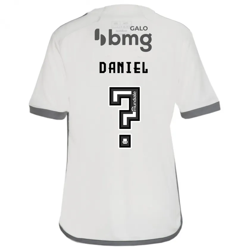 Danxen Niño Camiseta Lucas Daniel #0 Blanquecino 2ª Equipación 2024/25 La Camisa