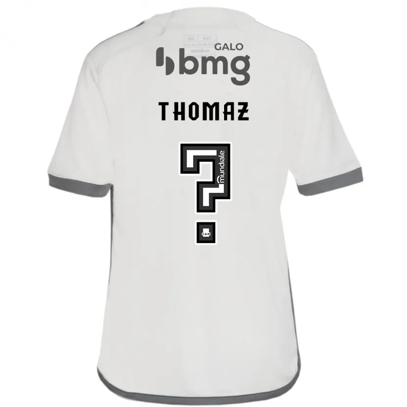 Danxen Niño Camiseta Thomaz #0 Blanquecino 2ª Equipación 2024/25 La Camisa