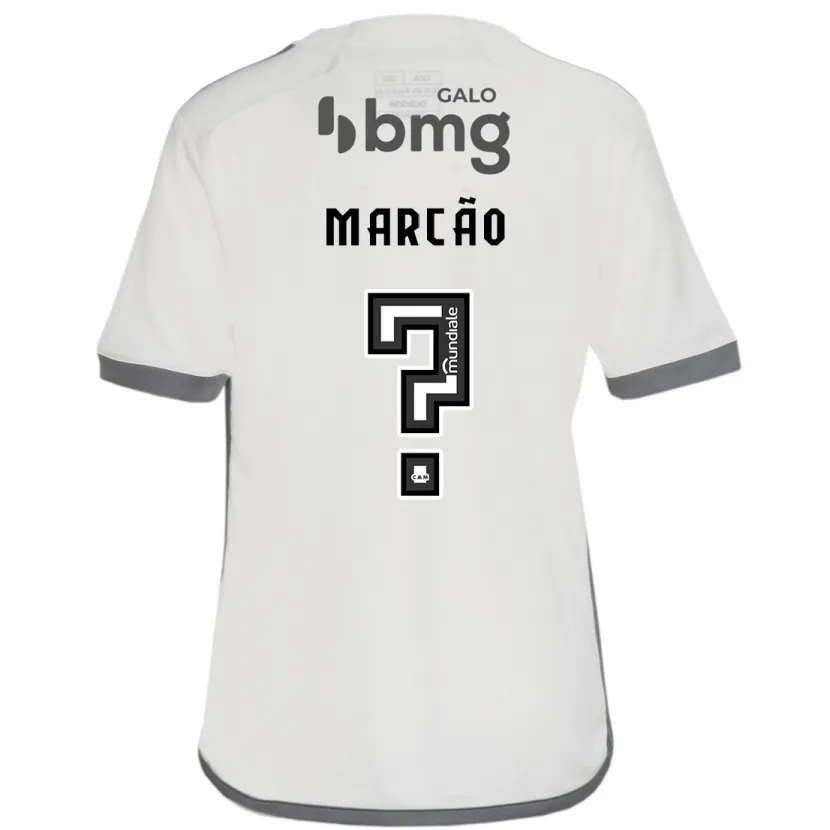 Danxen Niño Camiseta Marcão Emanuel #0 Blanquecino 2ª Equipación 2024/25 La Camisa