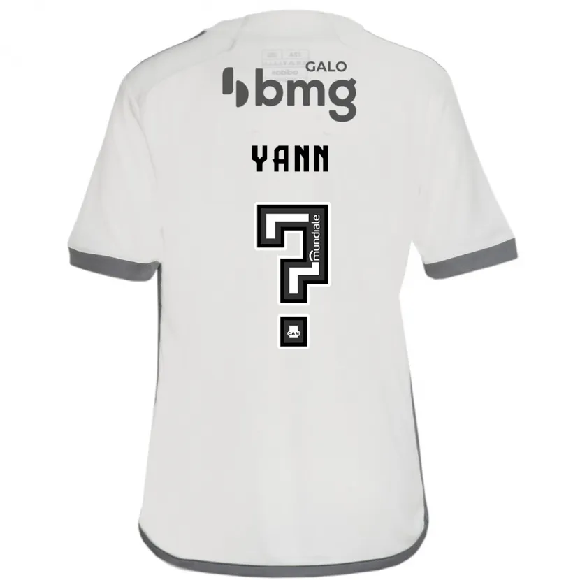 Danxen Niño Camiseta Yann #0 Blanquecino 2ª Equipación 2024/25 La Camisa