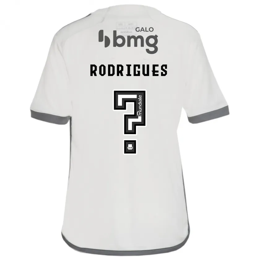 Danxen Niño Camiseta Vinicius Rodrigues #0 Blanquecino 2ª Equipación 2024/25 La Camisa