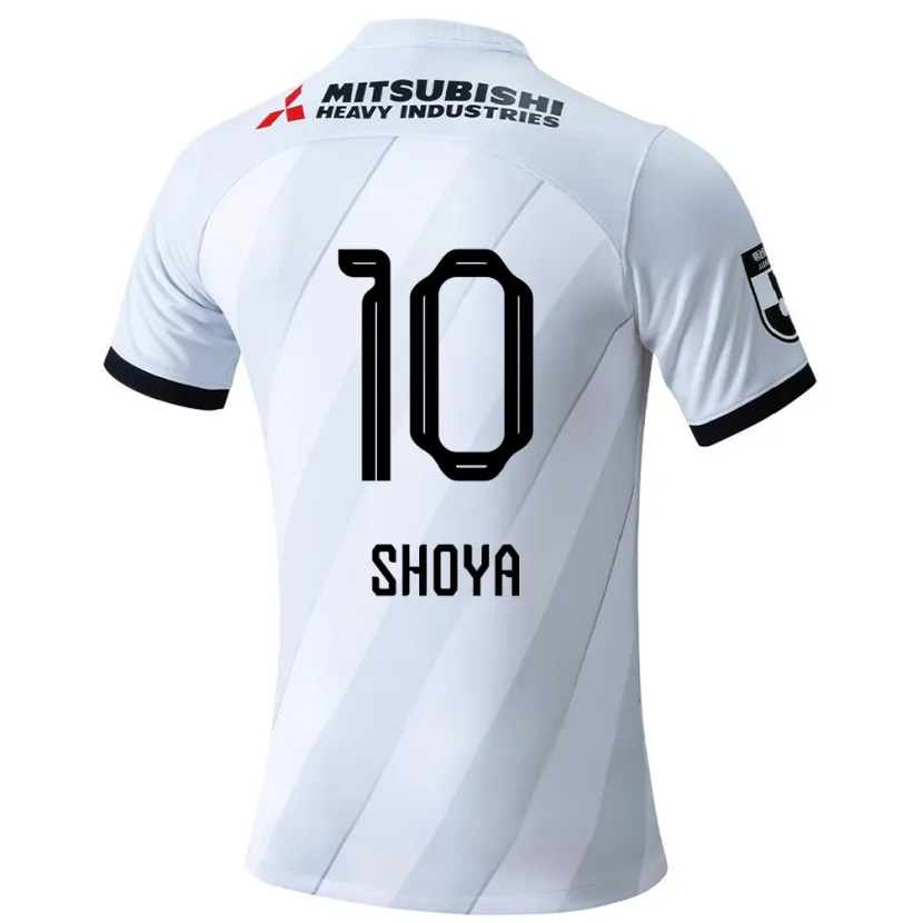 Danxen Niño Camiseta Shoya Nakajima #10 Gris Blanco 2ª Equipación 2024/25 La Camisa