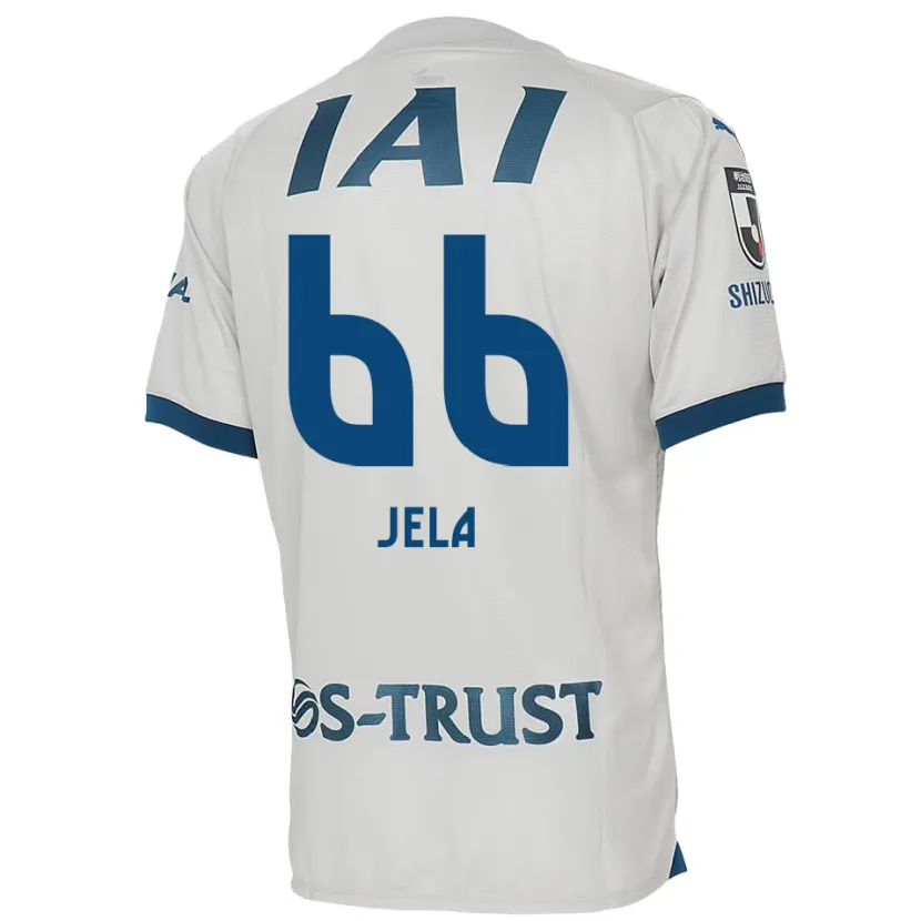 Danxen Niño Camiseta Jelani Reshaun Sumiyoshi #66 Blanco Azul 2ª Equipación 2024/25 La Camisa