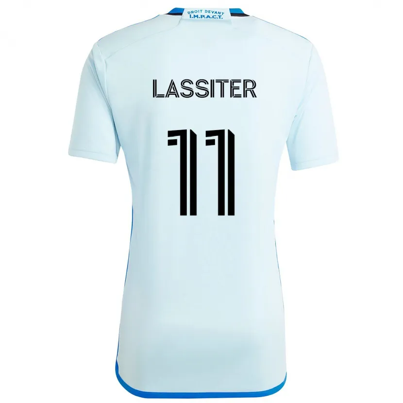 Danxen Niño Camiseta Ariel Lassiter #11 Azul Hielo 2ª Equipación 2024/25 La Camisa