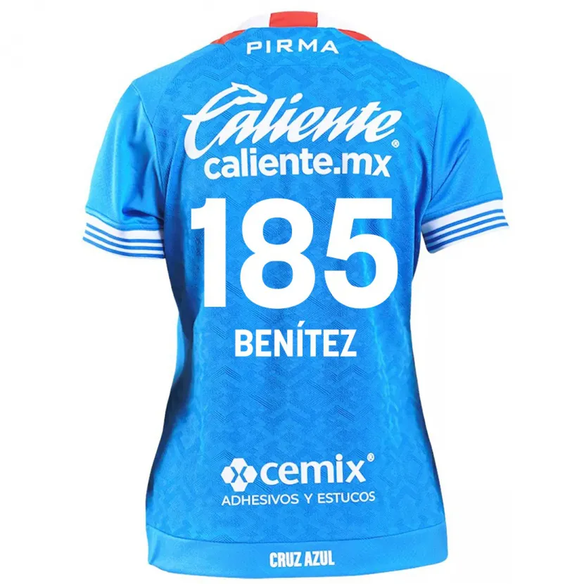 Danxen Hombre Camiseta Cristopher Benítez #185 Cielo Azul 1ª Equipación 2024/25 La Camisa