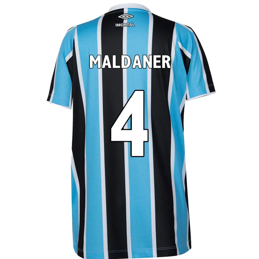 Danxen Hombre Camiseta Pati Maldaner #4 Azul Negro Blanco 1ª Equipación 2024/25 La Camisa