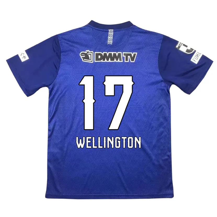 Danxen Hombre Camiseta Wellington #17 Azul Oscuro 1ª Equipación 2024/25 La Camisa