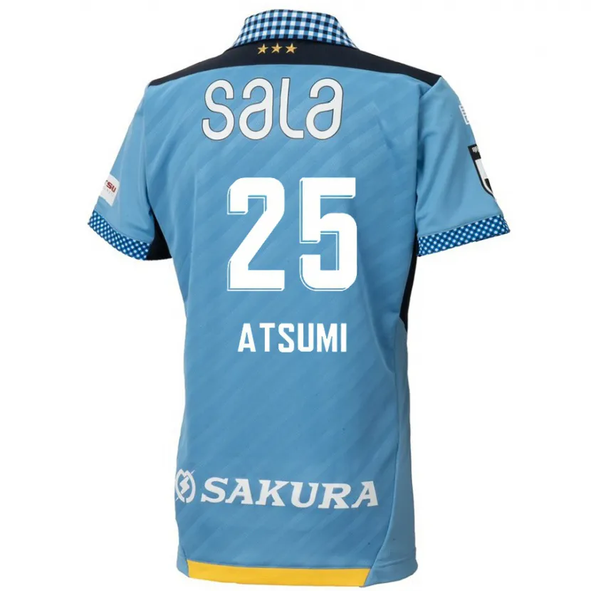 Danxen Hombre Camiseta Keita Atsumi #25 Azul Negro 1ª Equipación 2024/25 La Camisa