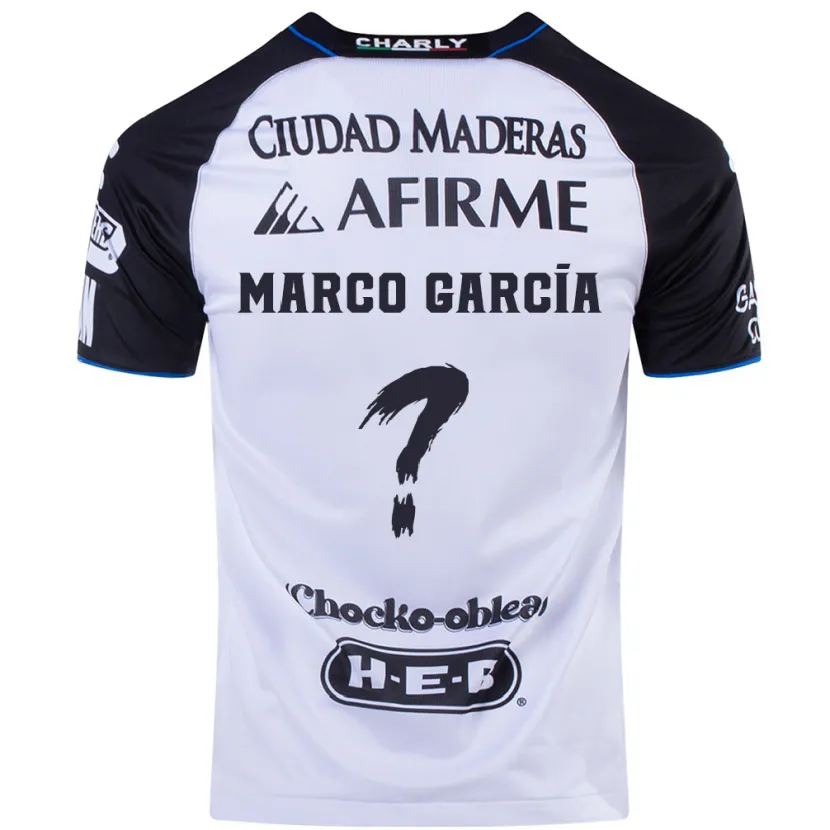 Danxen Hombre Camiseta Marco García #0 Azul Negro 1ª Equipación 2024/25 La Camisa