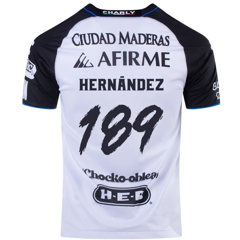 Danxen Hombre Camiseta Sebastián Hernández #189 Azul Negro 1ª Equipación 2024/25 La Camisa