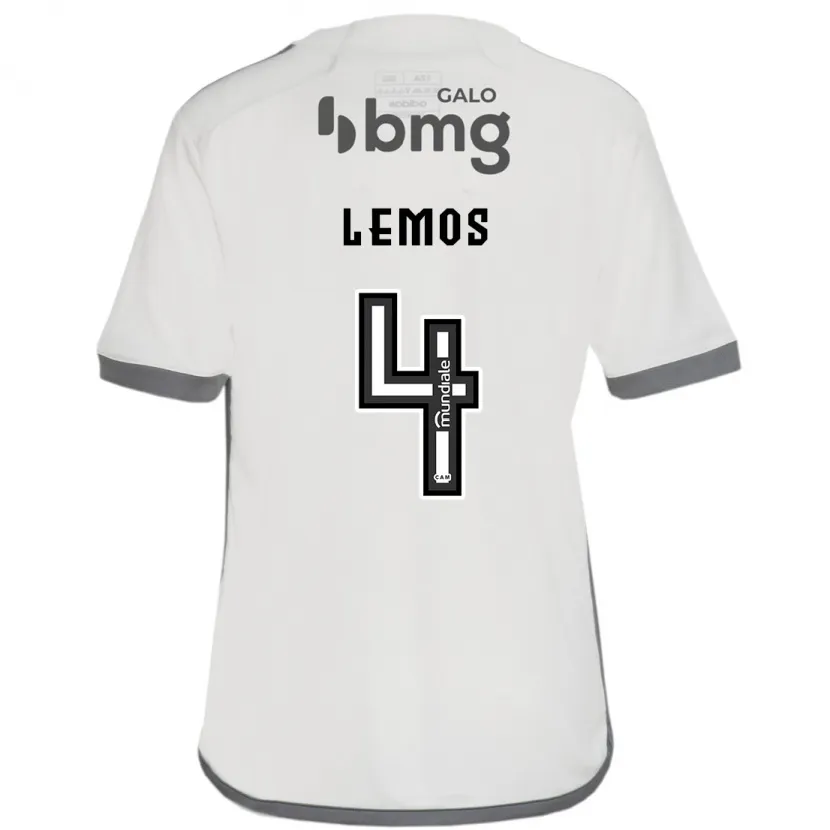 Danxen Hombre Camiseta Mauricio Lemos #4 Blanquecino 2ª Equipación 2024/25 La Camisa