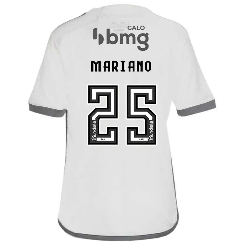 Danxen Hombre Camiseta Mariano #25 Blanquecino 2ª Equipación 2024/25 La Camisa