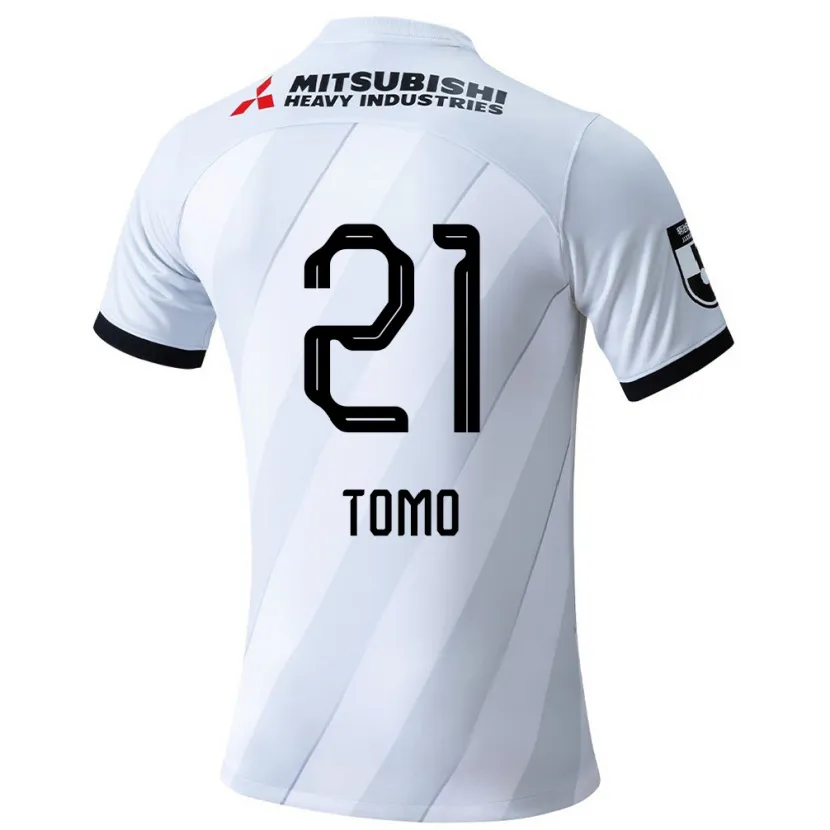 Danxen Hombre Camiseta Tomoaki Okubo #21 Gris Blanco 2ª Equipación 2024/25 La Camisa