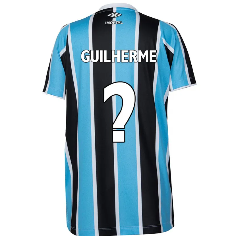 Danxen Mujer Camiseta Zé Guilherme #0 Azul Negro Blanco 1ª Equipación 2024/25 La Camisa