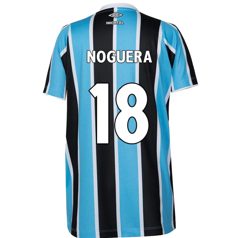 Danxen Mujer Camiseta Freddy Noguera #18 Azul Negro Blanco 1ª Equipación 2024/25 La Camisa