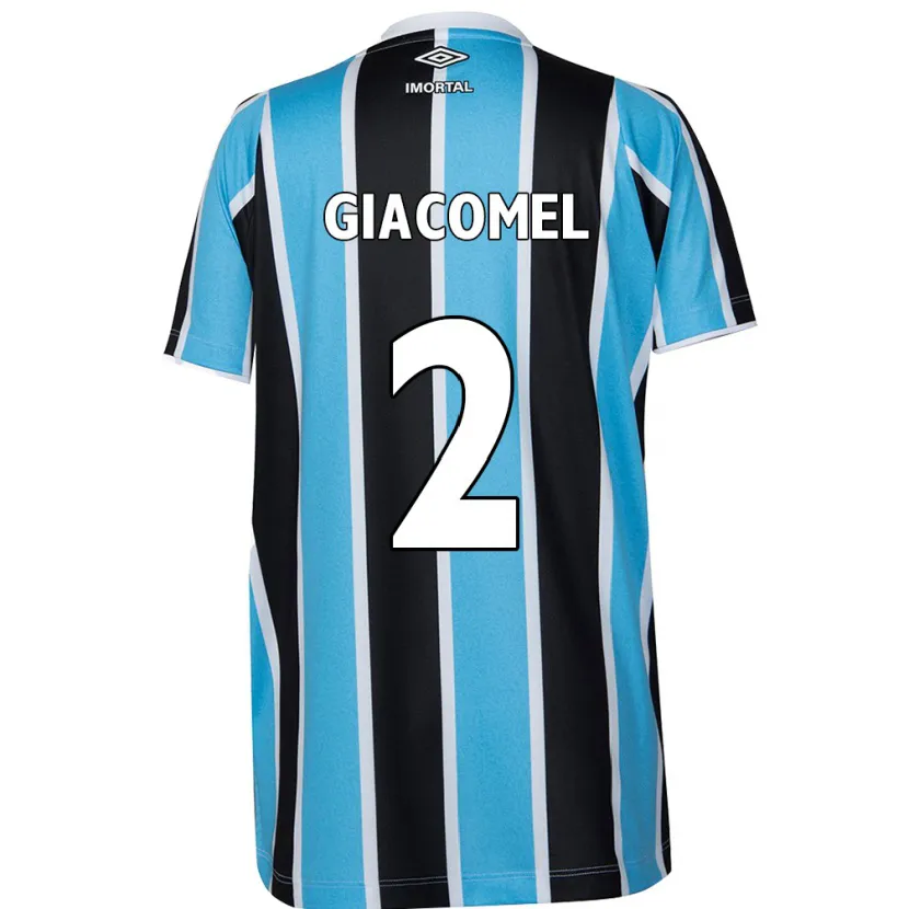 Danxen Mujer Camiseta Laís Giacomel #2 Azul Negro Blanco 1ª Equipación 2024/25 La Camisa