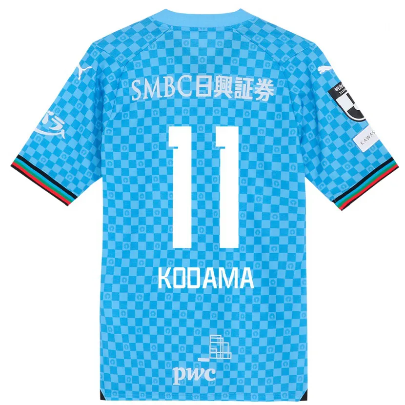 Danxen Mujer Camiseta Shotaro Kodama #11 Azul Celeste 1ª Equipación 2024/25 La Camisa