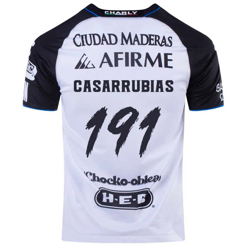 Danxen Mujer Camiseta Aaron Casarrubias #191 Azul Negro 1ª Equipación 2024/25 La Camisa