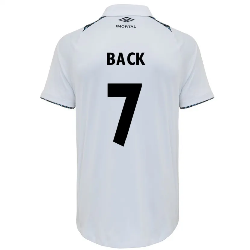 Danxen Mujer Camiseta Pri Back #7 Blanco Azul 2ª Equipación 2024/25 La Camisa