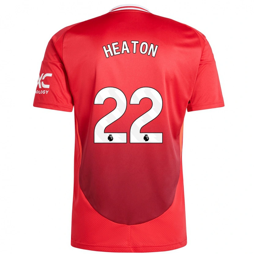 Danxen Niño Camiseta Tom Heaton #22 Rojo Brillante 1ª Equipación 2024/25 La Camisa