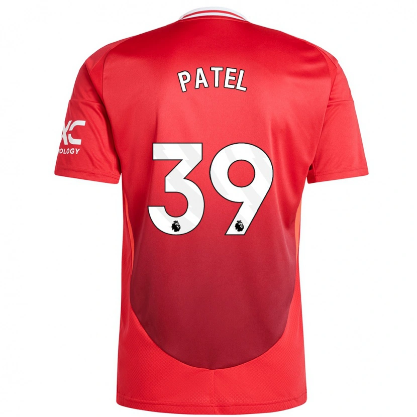 Danxen Niño Camiseta Safia Middleton-Patel #39 Rojo Brillante 1ª Equipación 2024/25 La Camisa