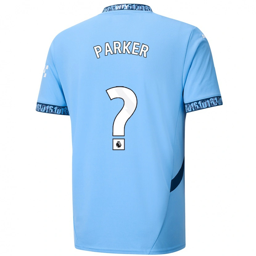 Danxen Niño Camiseta Harrison Parker #0 Azul Marino 1ª Equipación 2024/25 La Camisa