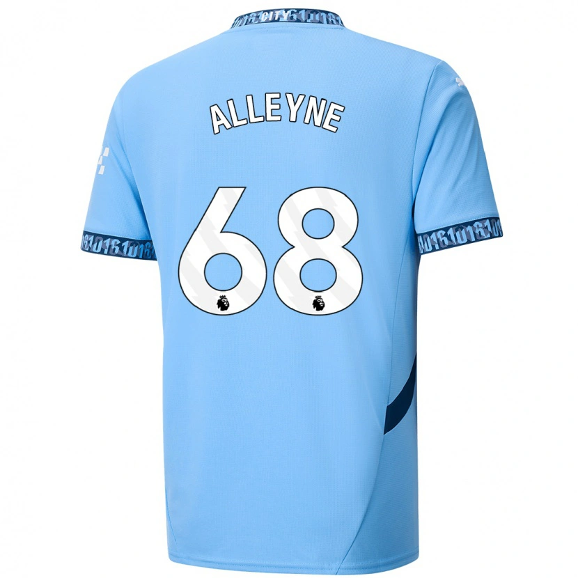 Danxen Niño Camiseta Max Alleyne #68 Azul Marino 1ª Equipación 2024/25 La Camisa