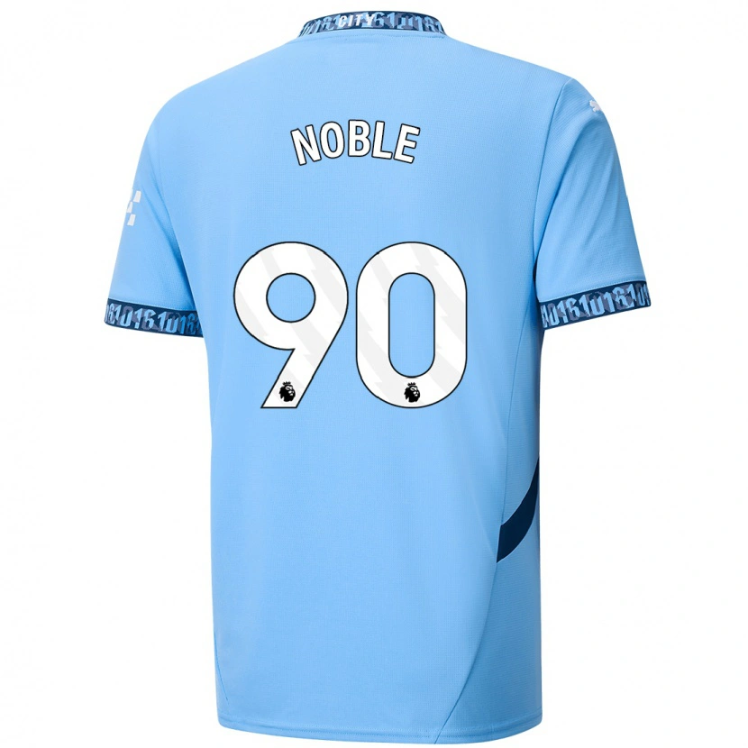 Danxen Niño Camiseta Kian Noble #90 Azul Marino 1ª Equipación 2024/25 La Camisa