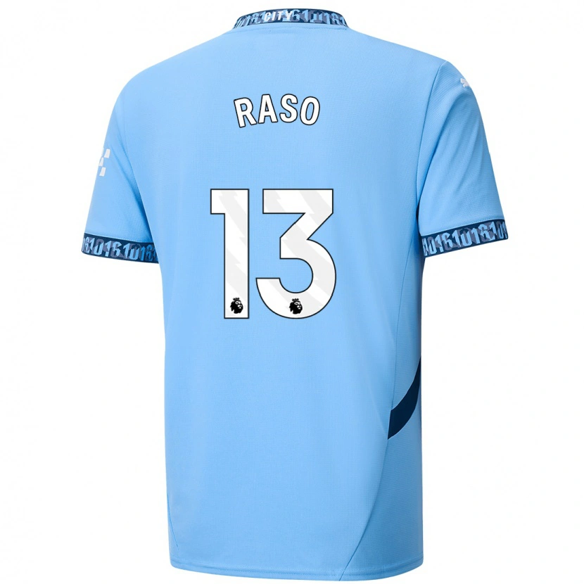 Danxen Niño Camiseta Hayley Raso #13 Azul Marino 1ª Equipación 2024/25 La Camisa