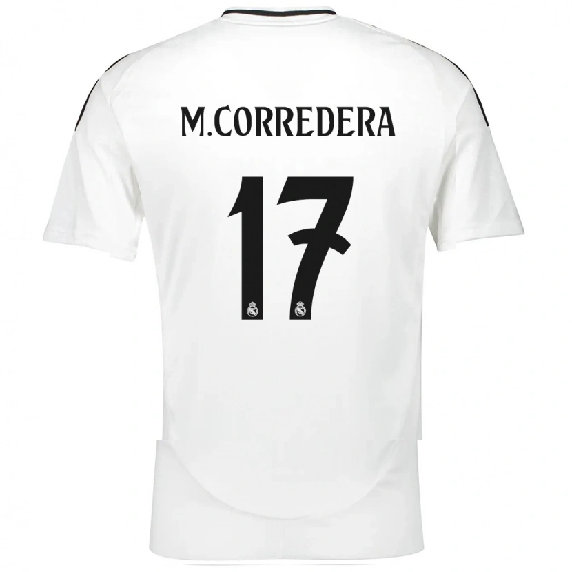 Danxen Niño Camiseta Marta Corredera #17 Blanco 1ª Equipación 2024/25 La Camisa