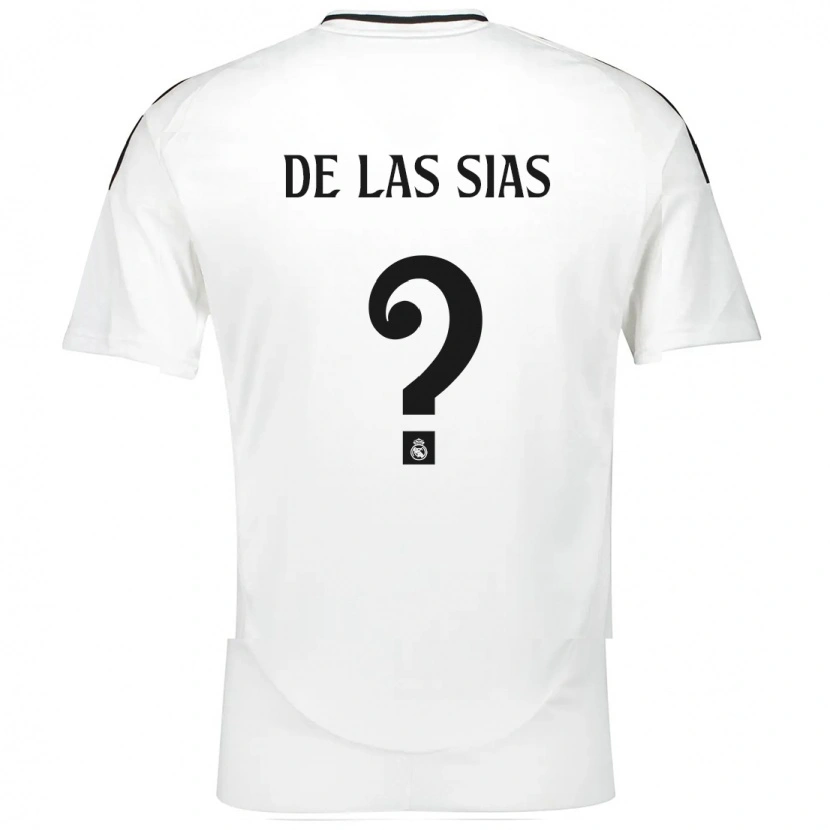 Danxen Niño Camiseta Marcos De Las Sias #0 Blanco 1ª Equipación 2024/25 La Camisa