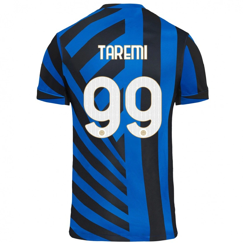 Danxen Niño Camiseta Mehdi Taremi #99 Azul Negro 1ª Equipación 2024/25 La Camisa