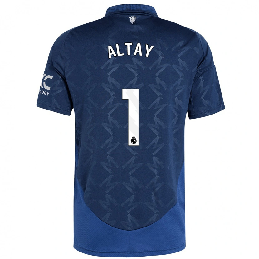 Danxen Niño Camiseta Altay Bayındır #1 Índigo 2ª Equipación 2024/25 La Camisa