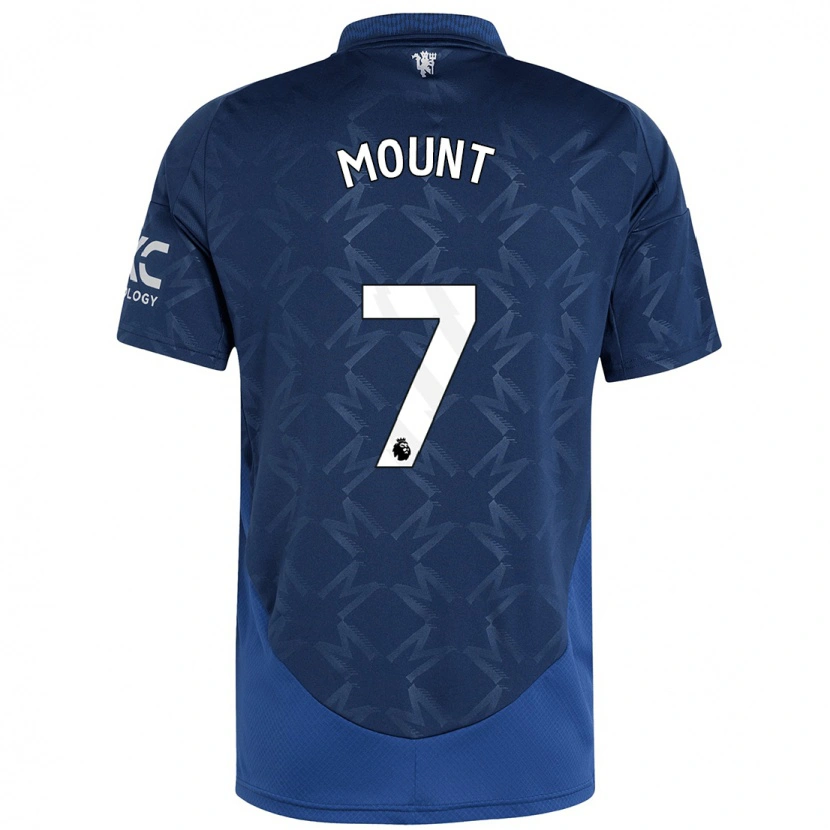 Danxen Niño Camiseta Mason Mount #7 Índigo 2ª Equipación 2024/25 La Camisa