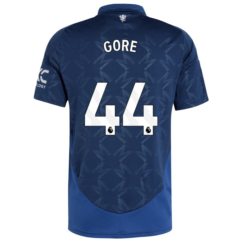 Danxen Niño Camiseta Daniel Gore #44 Índigo 2ª Equipación 2024/25 La Camisa