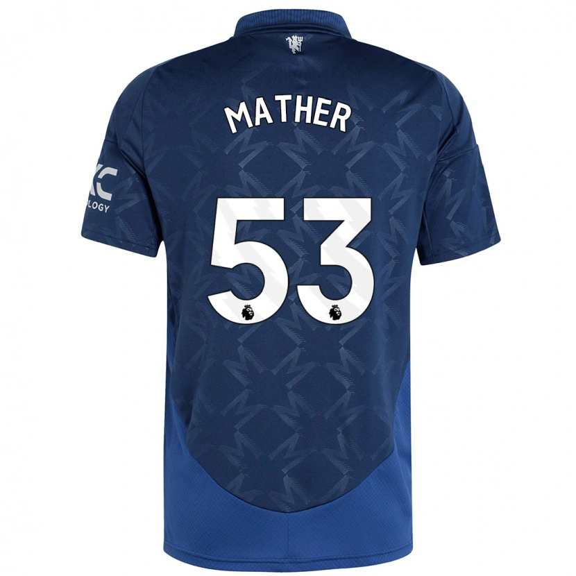 Danxen Niño Camiseta Sam Mather #53 Índigo 2ª Equipación 2024/25 La Camisa