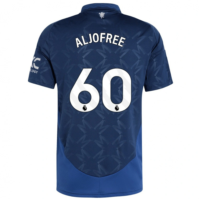 Danxen Niño Camiseta Sonny Aljofree #60 Índigo 2ª Equipación 2024/25 La Camisa