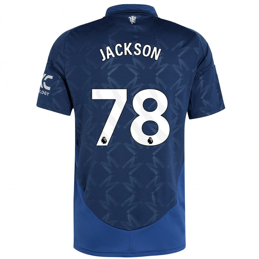 Danxen Niño Camiseta Louis Jackson #78 Índigo 2ª Equipación 2024/25 La Camisa