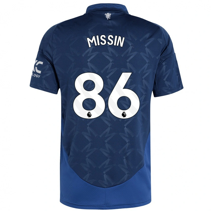 Danxen Niño Camiseta Ashton Missin #86 Índigo 2ª Equipación 2024/25 La Camisa