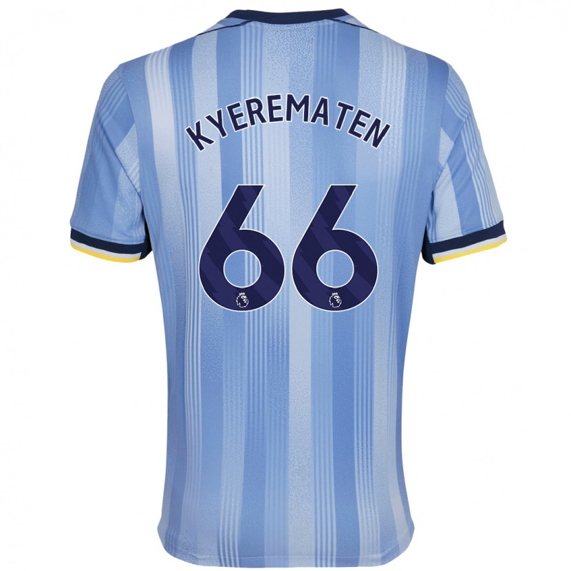 Danxen Niño Camiseta Rio Kyerematen #66 Azul Claro 2ª Equipación 2024/25 La Camisa