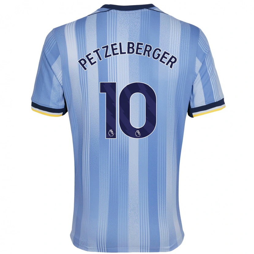 Danxen Niño Camiseta Ramona Petzelberger #10 Azul Claro 2ª Equipación 2024/25 La Camisa