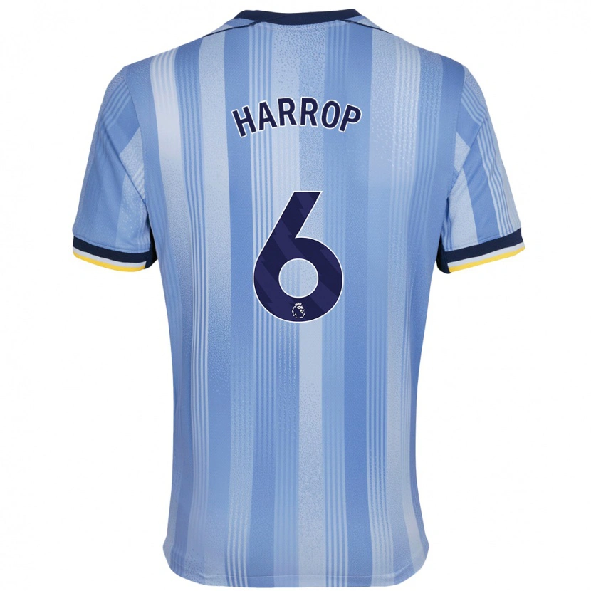 Danxen Niño Camiseta Kerys Harrop #6 Azul Claro 2ª Equipación 2024/25 La Camisa