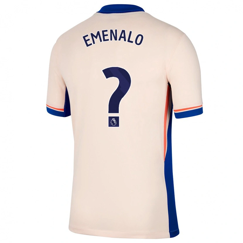 Danxen Niño Camiseta Landon Emenalo #0 Beige Claro 2ª Equipación 2024/25 La Camisa