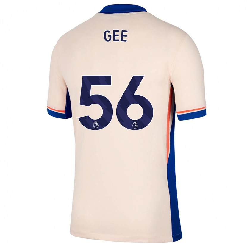 Danxen Niño Camiseta Billy Gee #56 Beige Claro 2ª Equipación 2024/25 La Camisa