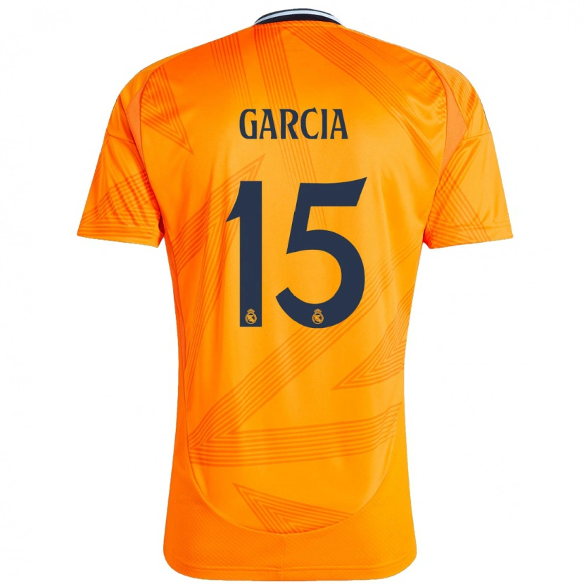 Danxen Niño Camiseta Sheila García #15 Naranja 2ª Equipación 2024/25 La Camisa