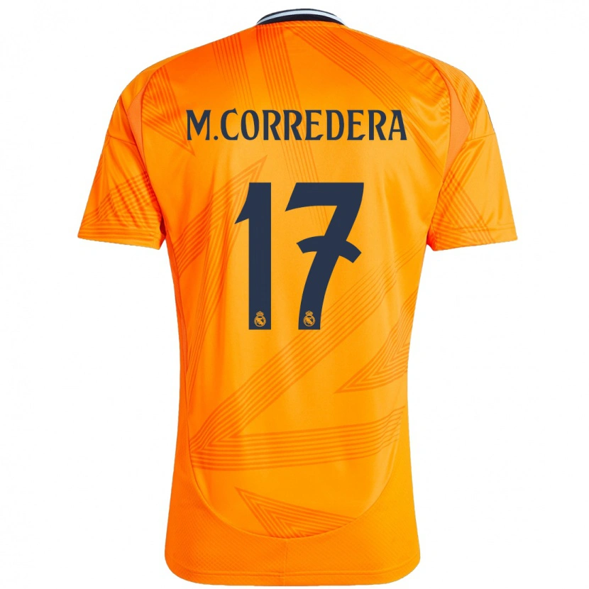 Danxen Niño Camiseta Marta Corredera #17 Naranja 2ª Equipación 2024/25 La Camisa