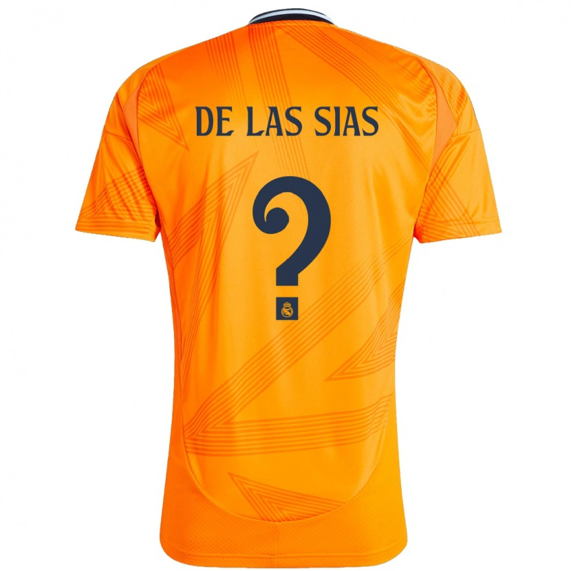 Danxen Niño Camiseta Marcos De Las Sias #0 Naranja 2ª Equipación 2024/25 La Camisa