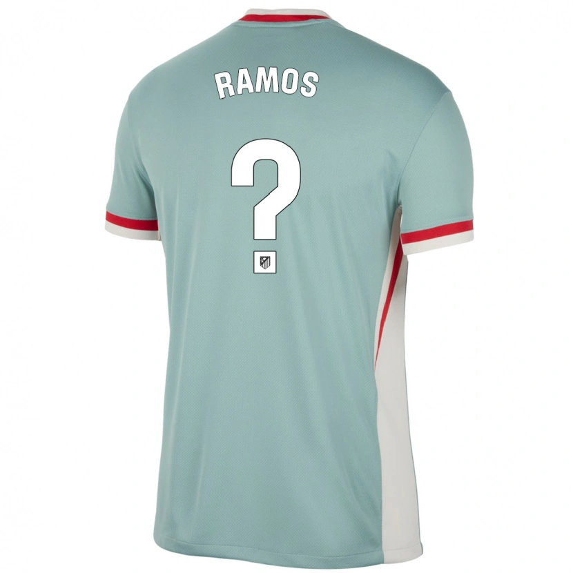 Danxen Niño Camiseta Yeremaiah Ramos #0 Beige Claro Azul 2ª Equipación 2024/25 La Camisa