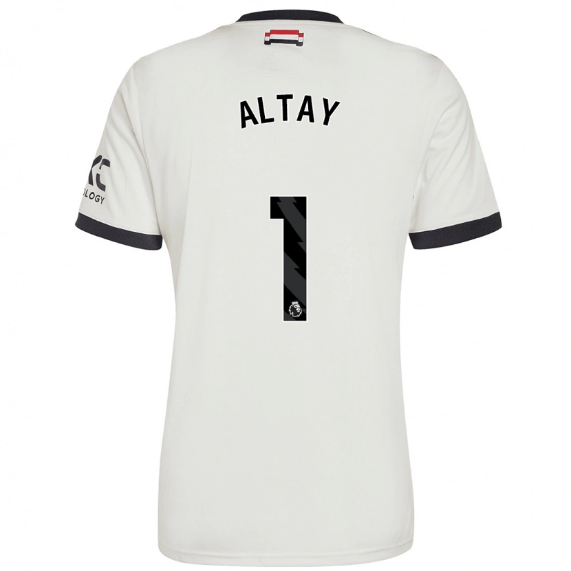 Danxen Niño Camiseta Altay Bayındır #1 Blanquecino Equipación Tercera 2024/25 La Camisa