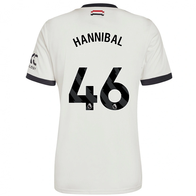 Danxen Niño Camiseta Hannibal #46 Blanquecino Equipación Tercera 2024/25 La Camisa